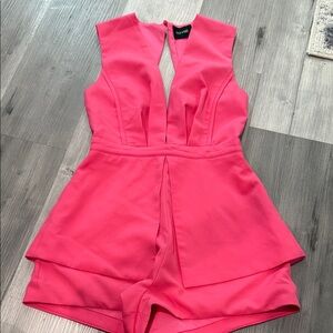 DO+BE Pink Sleeveless Romper